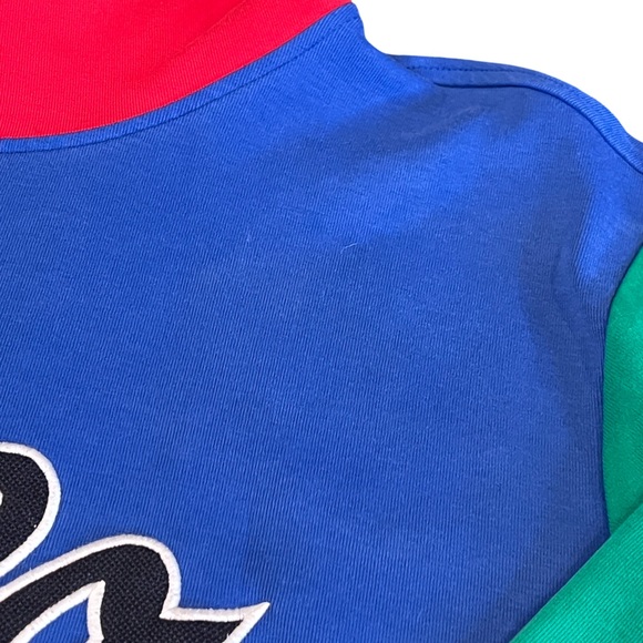 Polo Ralph Lauren Men's Multi Color Color Block Hoodie  Sweatshirt Size Large - Picture 7 of 8